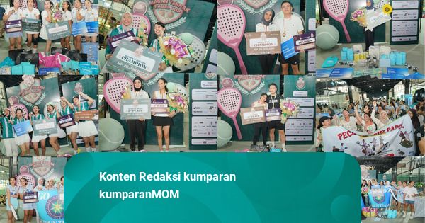 Seru! Lebih dari 500 Ibu Muda Ikuti Kompetisi Padel antar Komunitas Sekolah