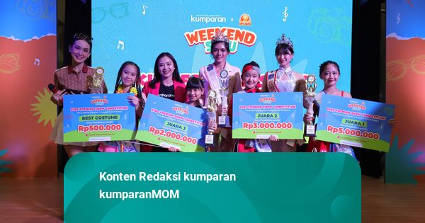 Kids Fashion Show Competition kumparan Weekend Seru, Ini Daftar Pemenangnya!