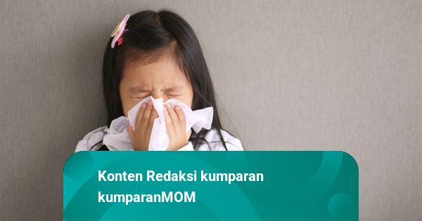 Dokter: Anak Batuk Pilek, Nggak Perlu Buru-buru Dikasih Obat