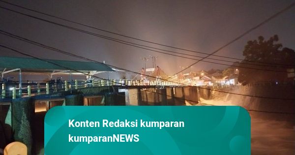 Update Pintu Air Malam Ini: Katulampa Siaga III, Angke Hulu Siaga I