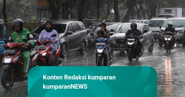 Cuaca Hari Ini: Jakbar, Jaksel, Jaktim Berpotensi Hujan Ringan