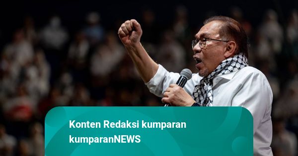 Anwar Ibrahim Minta AS Bebaskan 22 Relawan Flotilla yang Ditangkap Israel