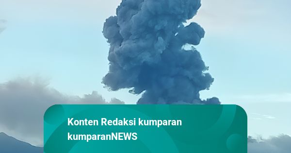 Gunung Dukono Erupsi Bikin 20 Pendaki-Porter Terjebak: 3 Meninggal, 5 Luka