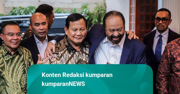 Kata NasDem soal Prabowo Bertemu Paloh di Hambalang Bahas Fusi dengan Gerindra