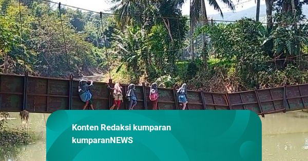 Prabowo Bentuk Satgas Khusus Buat Bikin 300 Ribu Jembatan: Siswa Sekolah Basah