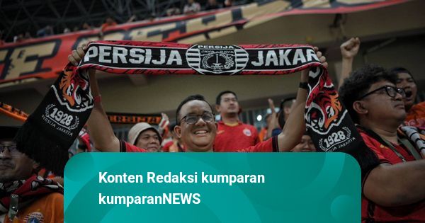 Soal Kecintaan untuk Persija, Anies: Saya Bersyukur Mencintai Persija dari Dulu