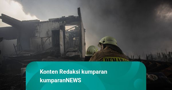 Rumah di Kebayoran Baru Terbakar, 1 Orang Terluka