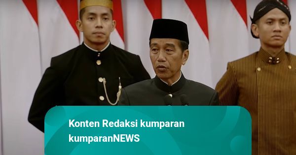 Jokowi ke Prabowo: Saya Serahkan Estafet Kepemimpinan dan Semua Harapan Rakyat