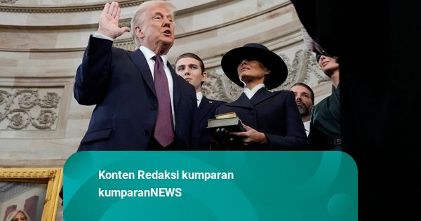 Trump Dilantik Jadi Presiden ke-47 AS