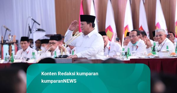 Saat Seruan Prabowo Presiden 2 Periode Bergemuruh di HUT ke-18 Gerindra