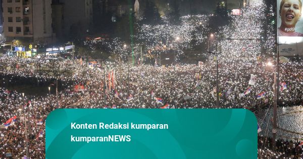 Pemerintah Korup hingga Kasus Stasiun Runtuh Picu Demo Besar di Serbia