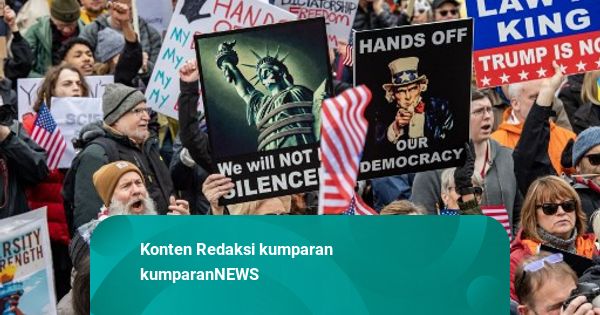 Demo Anti-Trump Kembali Terjadi di Kota-Kota Besar AS