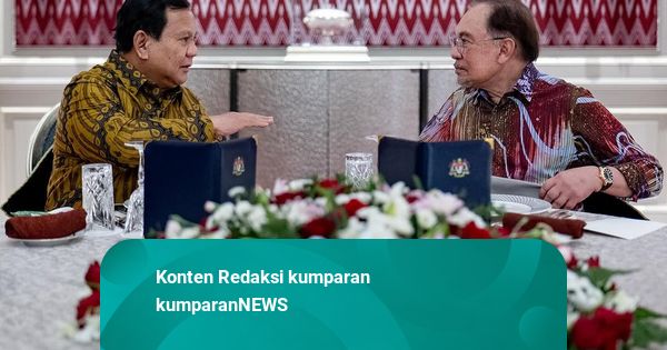 Anwar Ibrahim Terima Kunjungan Prabowo, Bahas Tarif Trump hingga Bantuan Myanmar