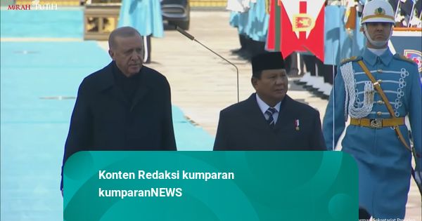 Prabowo & Erdogan Sepakat Terus Dukung Kemerdekaan Palestina