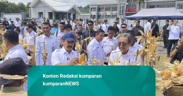 Kementerian Imipas Panen Perdana Program Ketahanan Pangan di Nusakambangan
