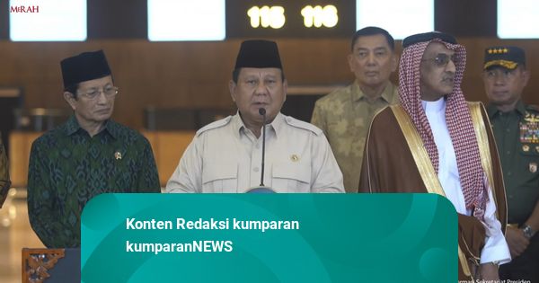 Prabowo: Beri Pelayanan Terbaik Jemaah Haji Kita Banyak Lansia