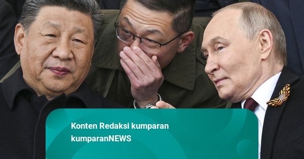Foto: Kehangatan Putin dan Xi Jinping saat Peringatan Victory Day