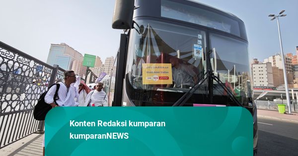 Foto: Bus Shalawat Layani Jemaah Haji Indonesia ke Masjidil Haram