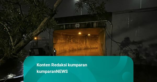 Kolong Tol Meruya Selatan Jakbar Banjir Setinggi 1,3 Meter, Kini Perlahan Surut