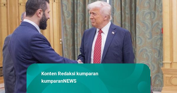 Ahmad al-Sharaa dan Donald Trump Gelar Pertemuan Tertutup di Gedung Putih