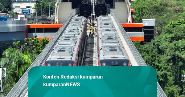 LRT Jabodebek Mulai Uji Coba Rangkaian Baru TS 20 sampai 22 Juni