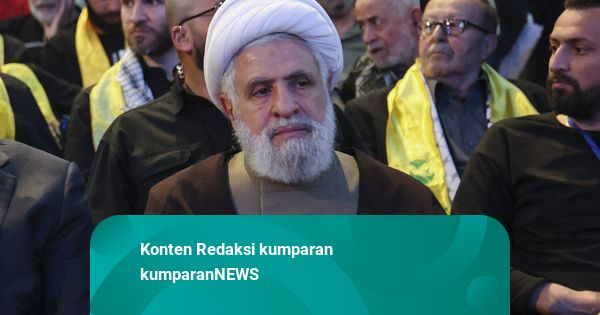 Israel Klaim Bunuh Pemimpin Hizbullah Naim Qassem di Beirut