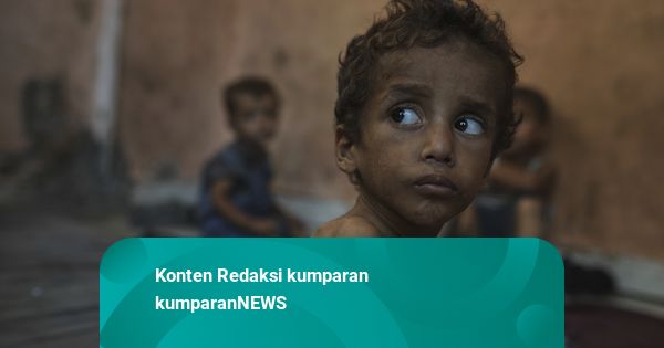 Ironi Anak-anak Kelaparan di Gaza: untuk Menangis Pun Mereka Tak Punya Tenaga