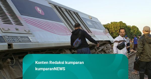KA 1 Argo Bromo Anggrek Anjlok di Stasiun Pegadenbaru Subang, Tak Ada Korban