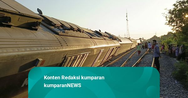 Daftar Perjalanan Kereta yang Dibatalkan Imbas KA Argo Bromo Anggrek Anjlok