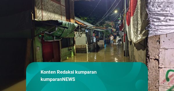 15 RT di Jakarta Timur Terendam Banjir Malam Ini: Cipinang Melayu Paling Banyak
