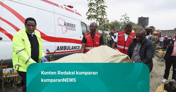 Foto: Enam Orang Tewas atas Insiden Jatuhnya Pesawat Pembawa Medis di Kenya
