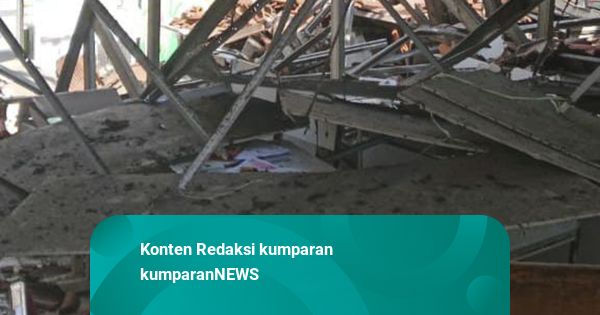 Atap Sekolah di Tangerang Ambruk Akibat Hujan Deras, 2 Siswa Luka-luka