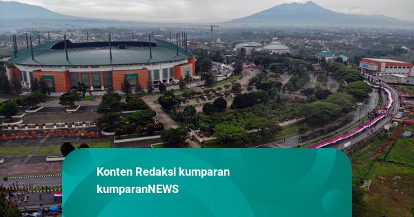 Foto: Kirab Bendera Merah Putih Sepanjang 600 Meter Digelar di Bogor