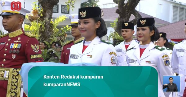 Tim Paskibraka Indonesia Bersatu Siap Bertugas, Aliah Sakira Bawa Baki