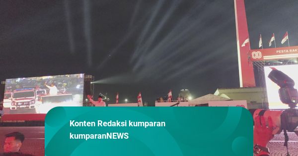 Prabowo Lepas Karnaval Kemerdekaan HUT ke-80 RI