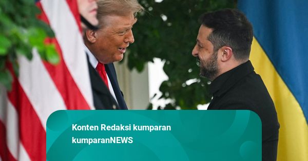 Trump Sambut Zelensky di Gedung Putih, Siap Bahas Perdamaian Ukraina-Rusia