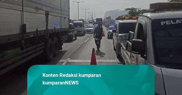 Demo Berlanjut, Tol Dalam Kota Arah Bandara Soetta Masih Ditutup