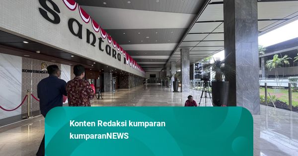 Ada Demo Buruh, Gedung DPR Terpantau Sepi Pegawai Diimbau WFH