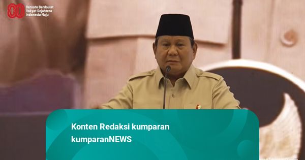 Prabowo Batalkan Kunjungan Kenegaraan ke China
