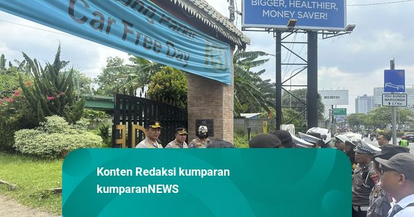 Polres Depok Patroli di 6 Stasiun hingga Jalan Juanda, Cegah Pelajar Demo di DPR