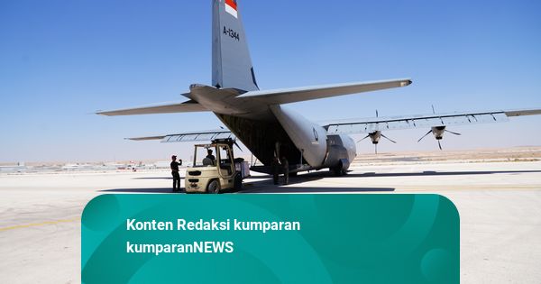 Foto: TNI Kirim 91,4 Ton Bantuan untuk Misi Kemanusiaan di Gaza