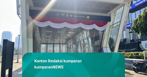 MRT Jakarta Hanya Layani Stasiun Lebak Bulus–Blok M Imbas Demo