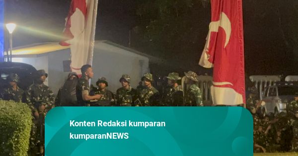 Ratusan Prajurit TNI Bersenpi di Monas, Kadispenad: Persiapan Patroli Malam