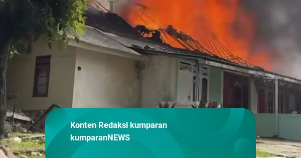 Asrama Polri di Serpong, Tangsel, Terbakar