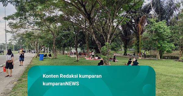 Long Weekend Telah Tiba, Warga Medan Berpiknik di Taman Wisata Cadika