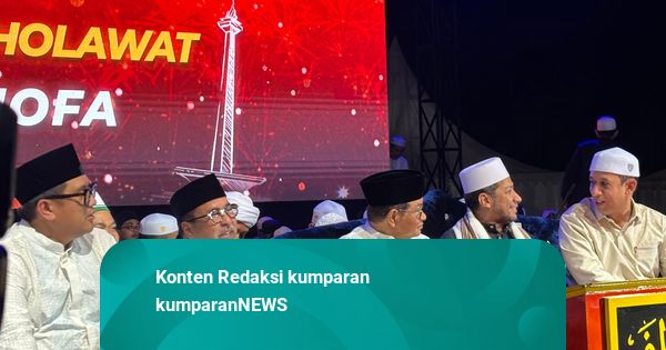 Pram-Rano Hadiri ‘Jakarta Bersholawat’ di Monas, Rayakan Maulid Nabi Muhammad