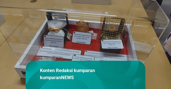 KPK Lelang Aset Koruptor Senilai Rp 166 Miliar, Ada Gelang Emas Berkepala Naga