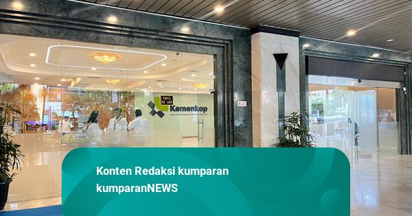 Suasana Kantor Kemenkop Usai Budi Arie Direshuffle, Diganti Ferry Juliantono