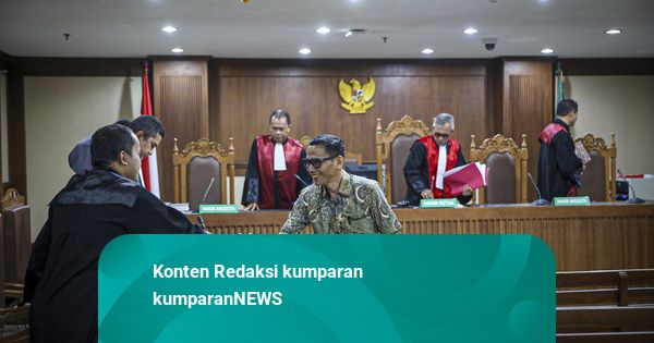 Foto: Sidang Putusan Kasus Korupsi Pengadaan Gerobak di Kemendag