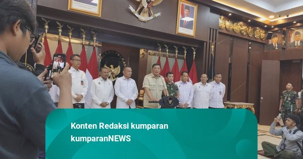 Arahan Pertama Sjafrie Sebagai Menko Polkam Ad Interim: Harus Solid!